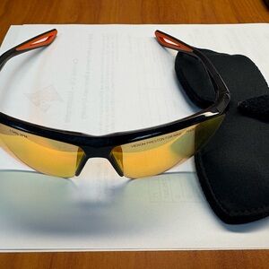 Nike x Heron Preston Black and Orange Sunglasses